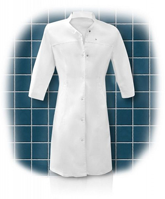 Халат женский Торнадо Доктор р. 52-54 рост 3-4 05007ж-52-3 белый