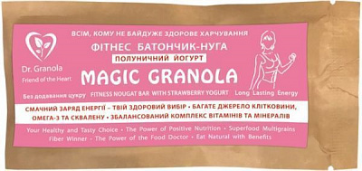 Батончик-нуга Golden Kings of Ukraine Клубничный йогурт 35 г 