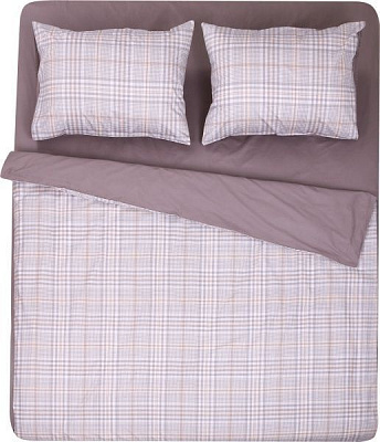 Комплект постельного белья Grey Stripes 1,5 разноцветный La Nuit 