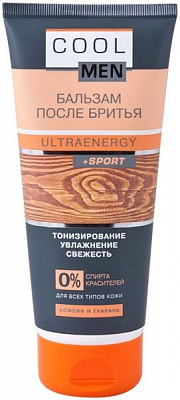 Бальзам после бритья Cool men Ultraenergy 200 мл
