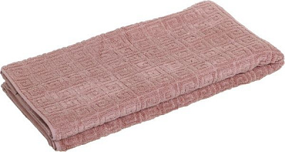 Полотенце махровый Греция 100x150 см пудровый Luna 
