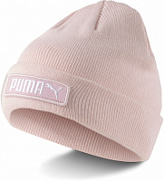 Шапка Puma Classic Cuff Beanie 02343403 OS розовый