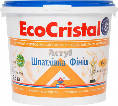 Шпаклевка EcoCristal ИР-24 7.5кг