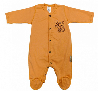 Комбинезон детский унисекс Bambinelli Кмб305-4 р.50 оранжевый