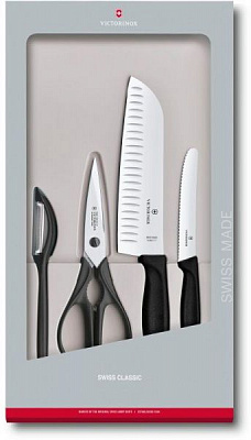 Набір Victorinox кухонний SwissClassic Kitchen Set (black) Vx67133.4G