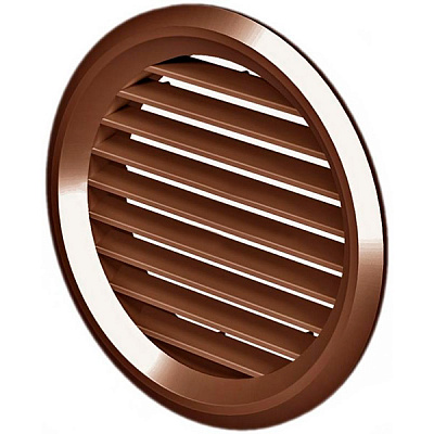 Решітка Вентс МВ 50/2 бВ 2 шт. пластик коричневий