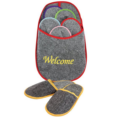 Набор домашней обуви для гостей Twins 5 пар