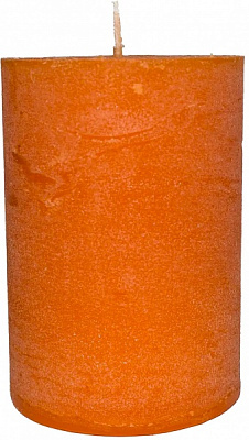 Свеча Цилиндр оранжевый 70х100 мм С710-225 Feroma Candle