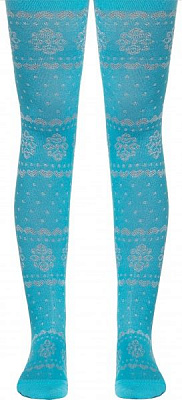 Колготки детские Conte-Kids Bravo 14С-123СП 372 р.92-98 бирюзовый 
