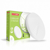 Світильник світлодіодний Eurolamp Undulate 38 см 48 Вт білий LED-ESL-48W-N31 