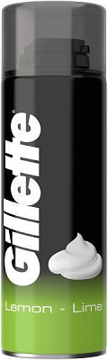 Пена для бритья Gillette Lemon Lime 200 мл