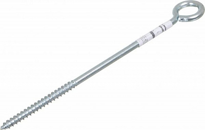 Шуруп универсальный с C-крюком 8x200 мм 1 шт белый цинк Expert Fix