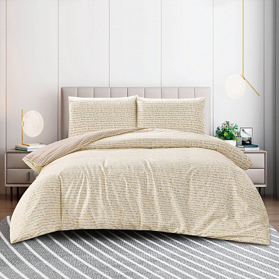 Комплект постільної білизни Salome 2 бежевий La Nuit