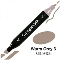 Маркер Graph'it GI09406 теплый серый 6 