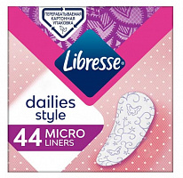 Прокладки ежедневные Libresse Dailies Style 44 шт.