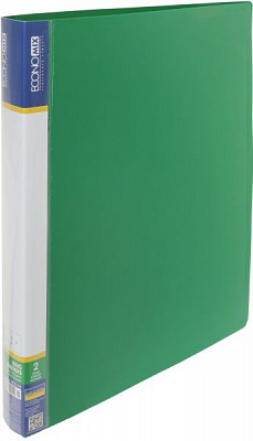 Папка E30701 А4 на 2 кольца цвет в ассортименте Economix