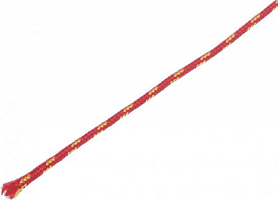 Шнур полипропиленовый 4 мм 30 м красно-желтый
