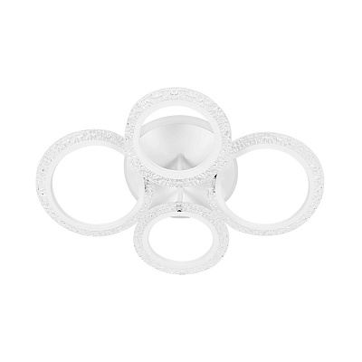 Люстра светодиодная ARDERO Rain 4xLED-модуль белый AL6455