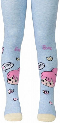 Колготки детские Conte-Kids TIP-TOP 514 р.92-98 светло-голубой 