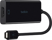 Адаптер Belkin HDMI 0,1 м черный (F2CU038btBLK) USB-C,HDMI,4K,60HZ 