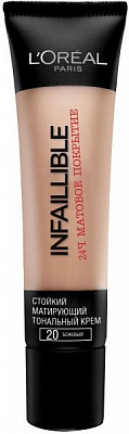 Тональный крем L'Oreal Paris Infaillible 24 20 бежевый 35 мл