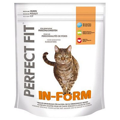 Корм Perfect Fit In-Form с курицей 750 г 
