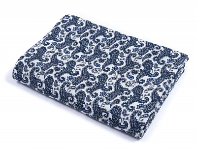 Покрывало Дижон Пэйсли 145x210 см Текстиль-Контакт синий 