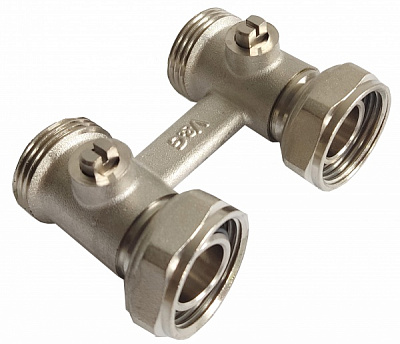 Узел подключения V&G VALOGIN прямой Н-образный 3/4