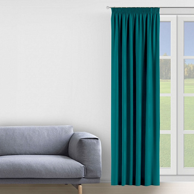 Штора BONA 150х280 бірюзовий La Nuit