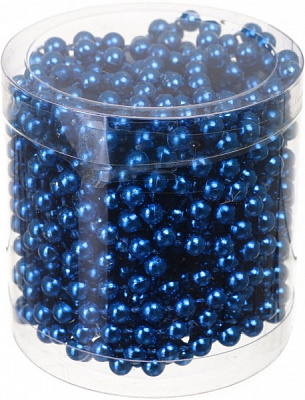 Бусы для елки 6 цветов 5 мм 6 м в ассортименте