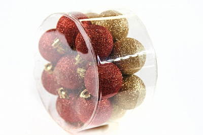 Набор елочных шаров 9316 d165 мм 9 см 16 шт./уп. 