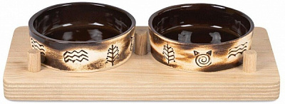 Набор мисок Природа керамических Этно (PR241867)