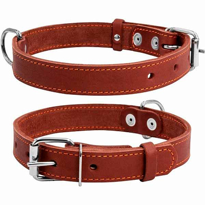 Ошейник Collar одинарный 3,5х48-63 см коричневый