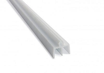 Направляющая раздвижная 4 мм верхняя белая 2 м