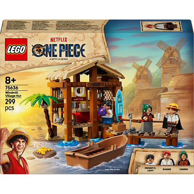 Конструктор LEGO ONE PIECE Хатина у Селищі Вітряків 75636