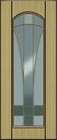 Фасад для кухні Грейд-Плюс Клен світлий патина №420 713x296 ВТ Вінтаж правий