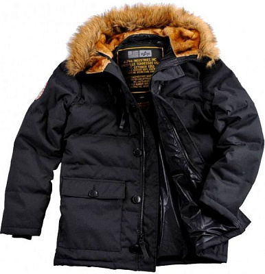 Куртка-парка Alpha Industries Arctic Jacket р.ХХXL black
