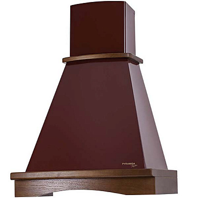 Витяжка Pyramida R U Burgundy nut 60 см