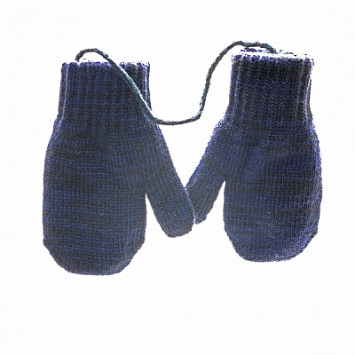 Варежки Margot Bis Basic р.11 синий 