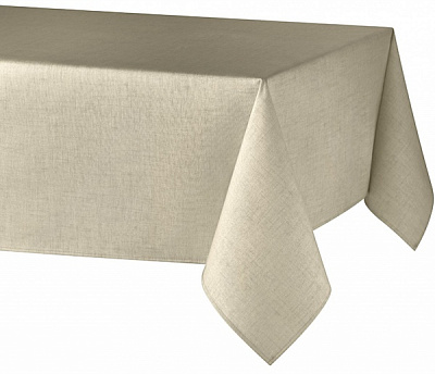 Скатерть Olimpia Beige 150x150 см бежевый Atenas Home 