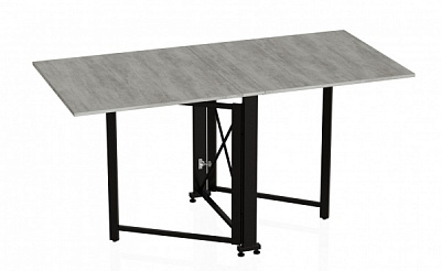 Стол-книжка трансформер Орион-2 ДСП урбан лайт/черный 