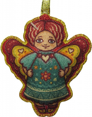 Підвіска фетрова Ангелок 8,5 см