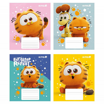 Тетрадь 12 лист. коса линия GF25-235 KITE