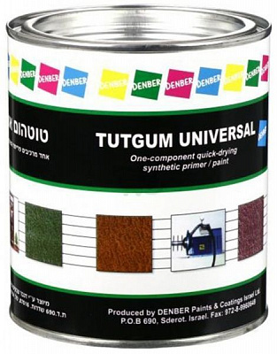 Ґрунт-емаль Denber Тутгум Універсальний база под тонировку напівмат 2,5л