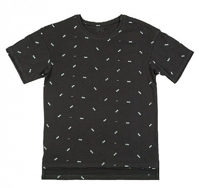 Футболка для мальчиков Фламинго р.128 серый 896-124 