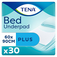 Непромокальна пелюшка Tena Bed Plus 60х90 см 30 шт.