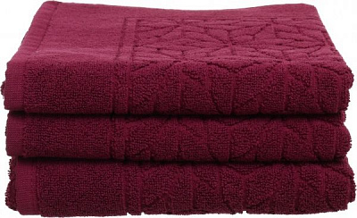 Килимок для ніг Roxy 50x70 см бордовий La Nuit