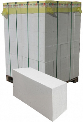 Газобетонный блок ХСМ 600x200x300 мм Hetten