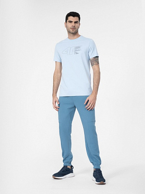 Штани 4F TROUSERS CAS M138 4FSS23TTROM138-33S р. S синій