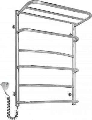 Полотенцесушитель Paladii Идеал ИДе003РL 700х500/6 с полкой и регулятором